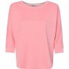 Sweatshirts & Fleece * J. America Women'S Lounge Fleece Dolman Crewneck Sweatshirt