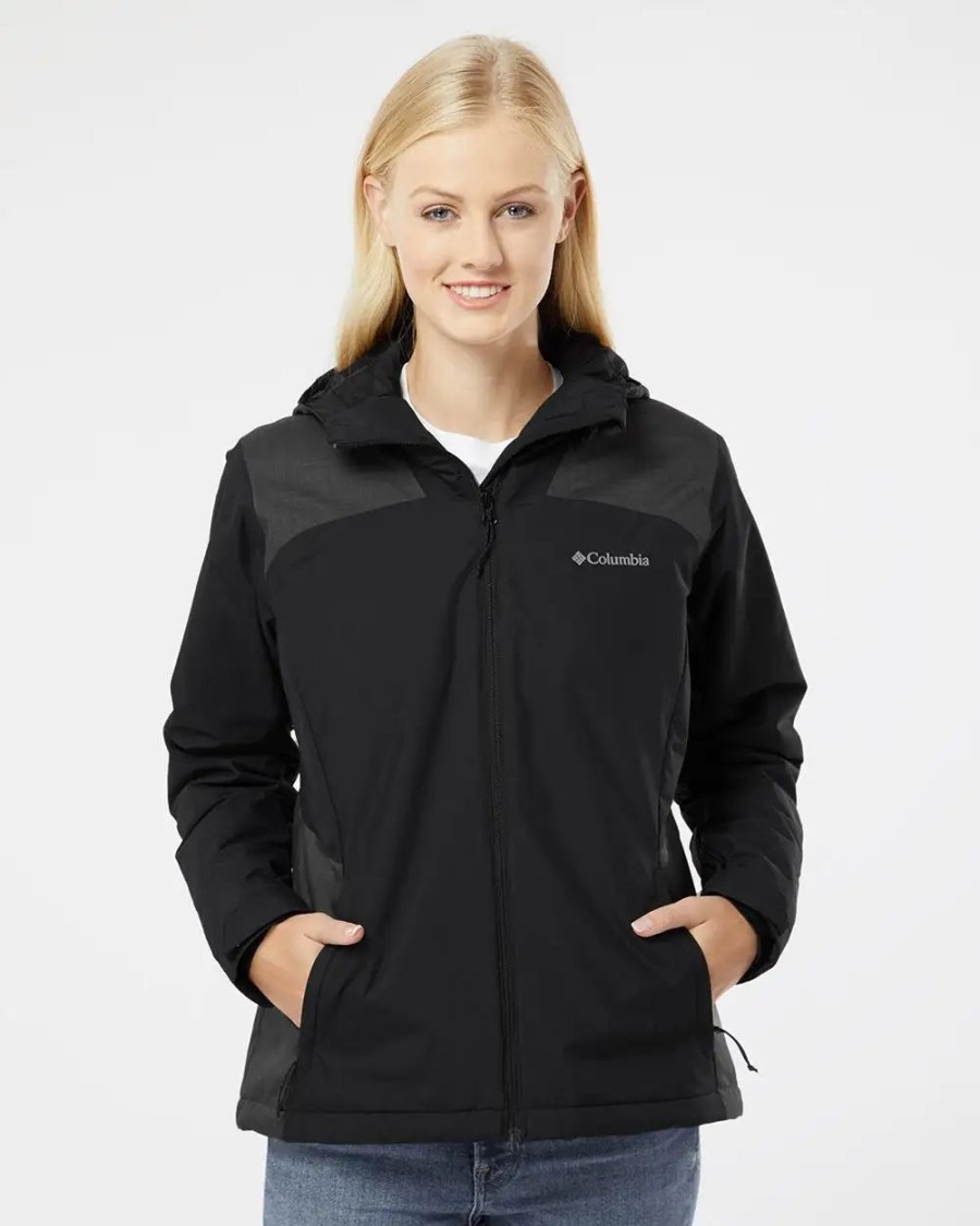 Jackets & Vests * Columbia Women'S Tipton Peak Insulated Jacket Black