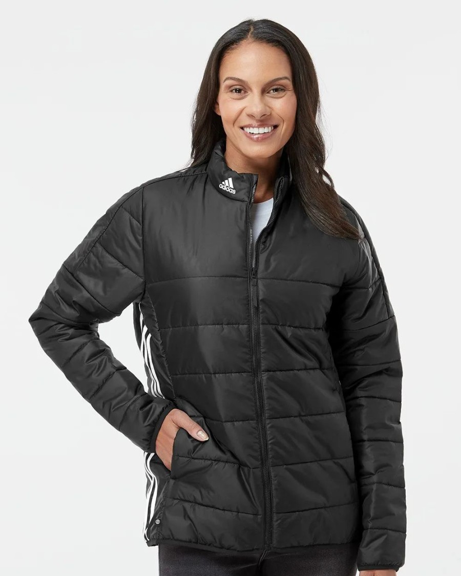 Jackets & Vests * Adidas Women'S Puffer Jacket