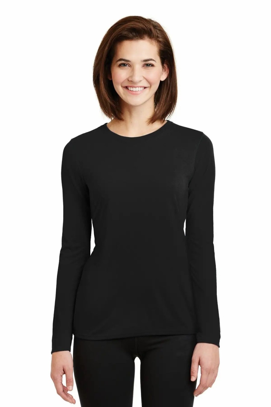 Shirts & Tops * Gildan Women'S Gildan Performance Long Sleeve T-Shirt