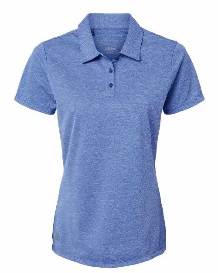 Shirts & Tops * Adidas Women'S Heathered Polo