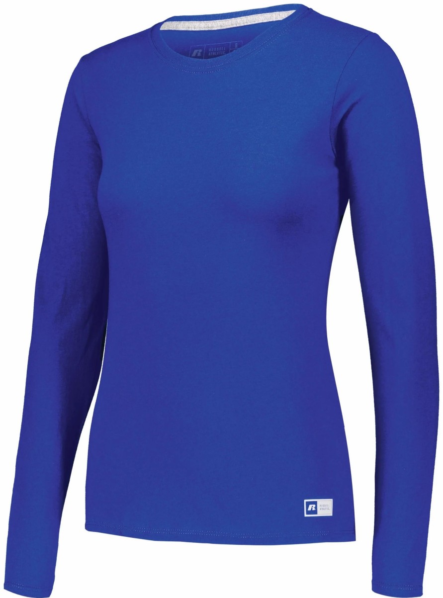 Shirts & Tops * Russell Athletic Women'S Essential 60/40 Performance Long Sleeve T-Shirt