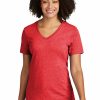 Shirts & Tops * Allmade Women'S Recycled Blend V-Neck Tee Al2303