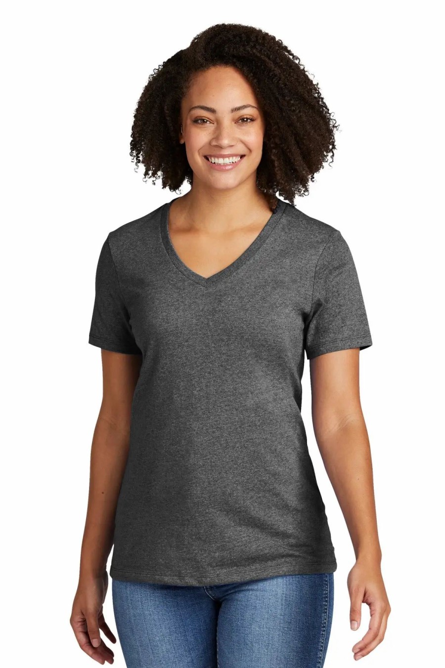 Shirts & Tops * Allmade Women'S Recycled Blend V-Neck Tee Al2303