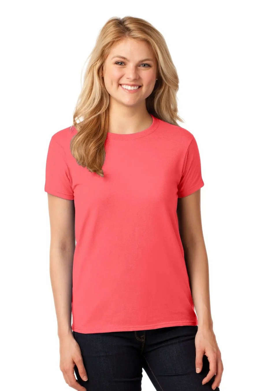 Shirts & Tops * Gildan Women'S Heavy Cotton 100% Cotton T-Shirt