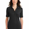 Shirts & Tops * Port Authority Ladies Silk Touch Interlock Performance Polo. L5200