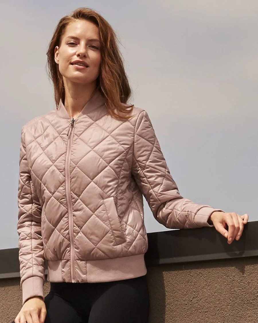 Jackets & Vests * Weatherproof Women'S Heatlast Quilted Packable Bomber