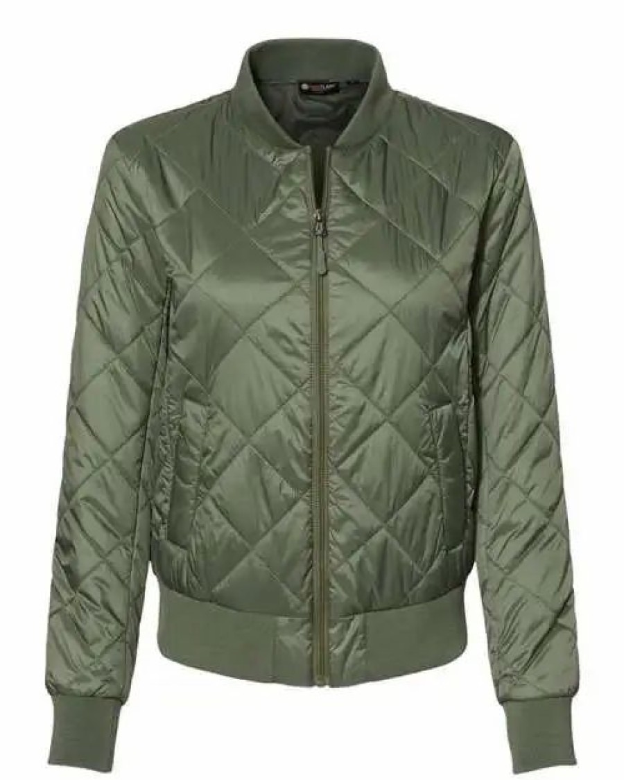 Jackets & Vests * Weatherproof Women'S Heatlast Quilted Packable Bomber