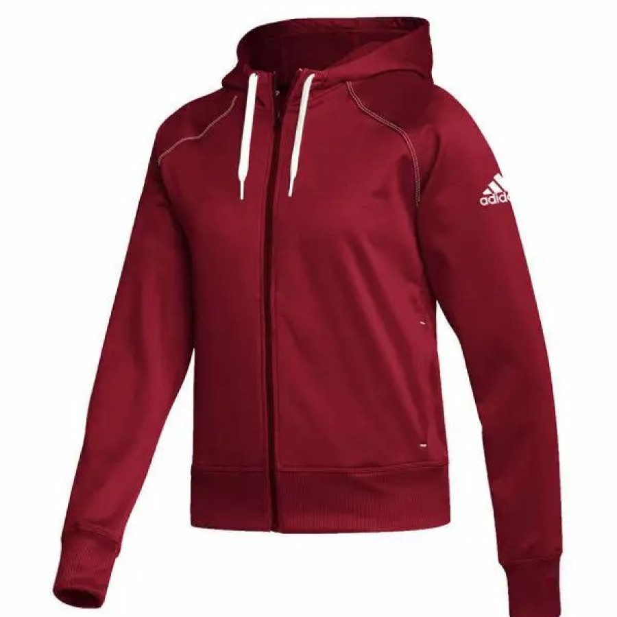 Sweatshirts & Fleece * Adidas Women'S Stadium Full Zip Hoodie