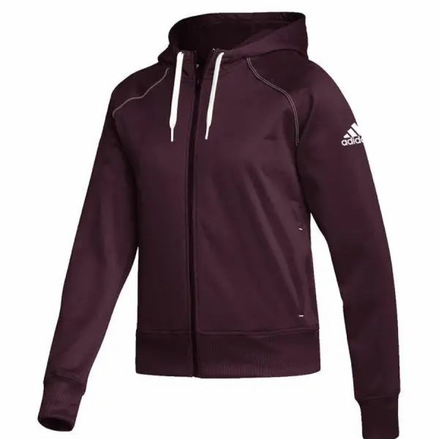 Sweatshirts & Fleece * Adidas Women'S Stadium Full Zip Hoodie