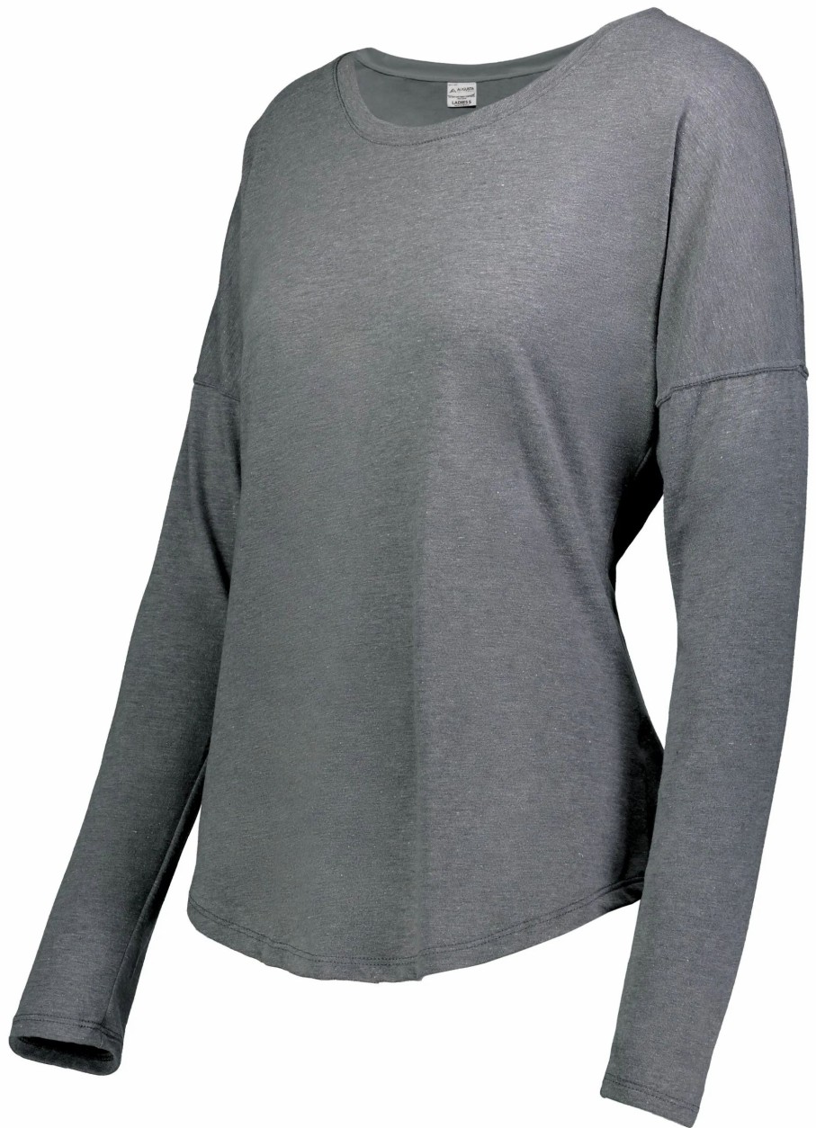 Shirts & Tops * Augusta Ladies Lux Tri-Blend Long Sleeve Tee