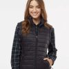 Jackets & Vests * Burnside Women'S Elemental Puffer Vest Black