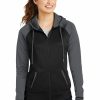 Jackets & Vests * Sport-Tek Women'S Sport-Wick Varsity Fleece Full-Zip Hooded Jacket. Lst236