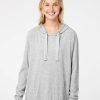 Sweatshirts & Fleece * Mv Sport Women'S Sueded Jersey Hooded Sweatshirt