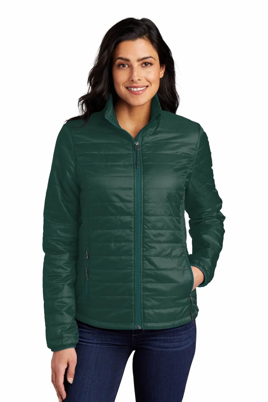 Jackets & Vests * Port Authority Ladies Packable Puffy Jacket L850