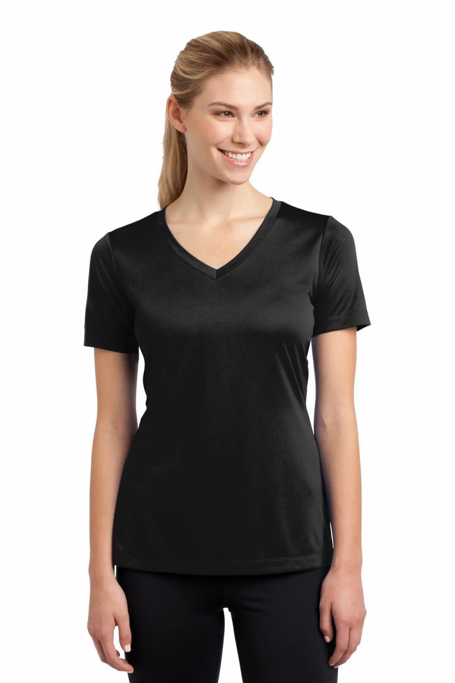 Shirts & Tops * Sport-Tek Women'S Posicharge Competitor V-Neck Tee