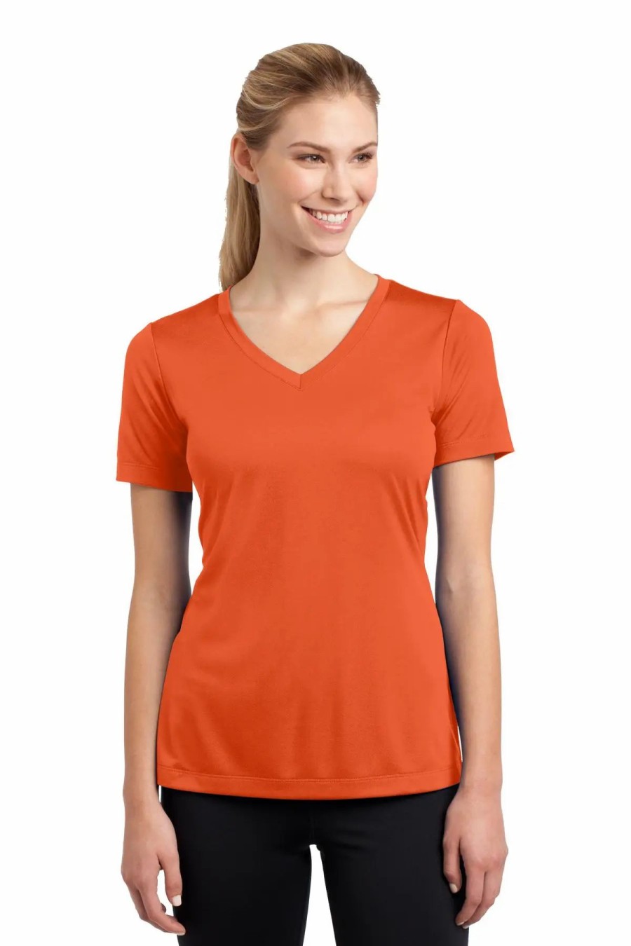 Shirts & Tops * Sport-Tek Women'S Posicharge Competitor V-Neck Tee