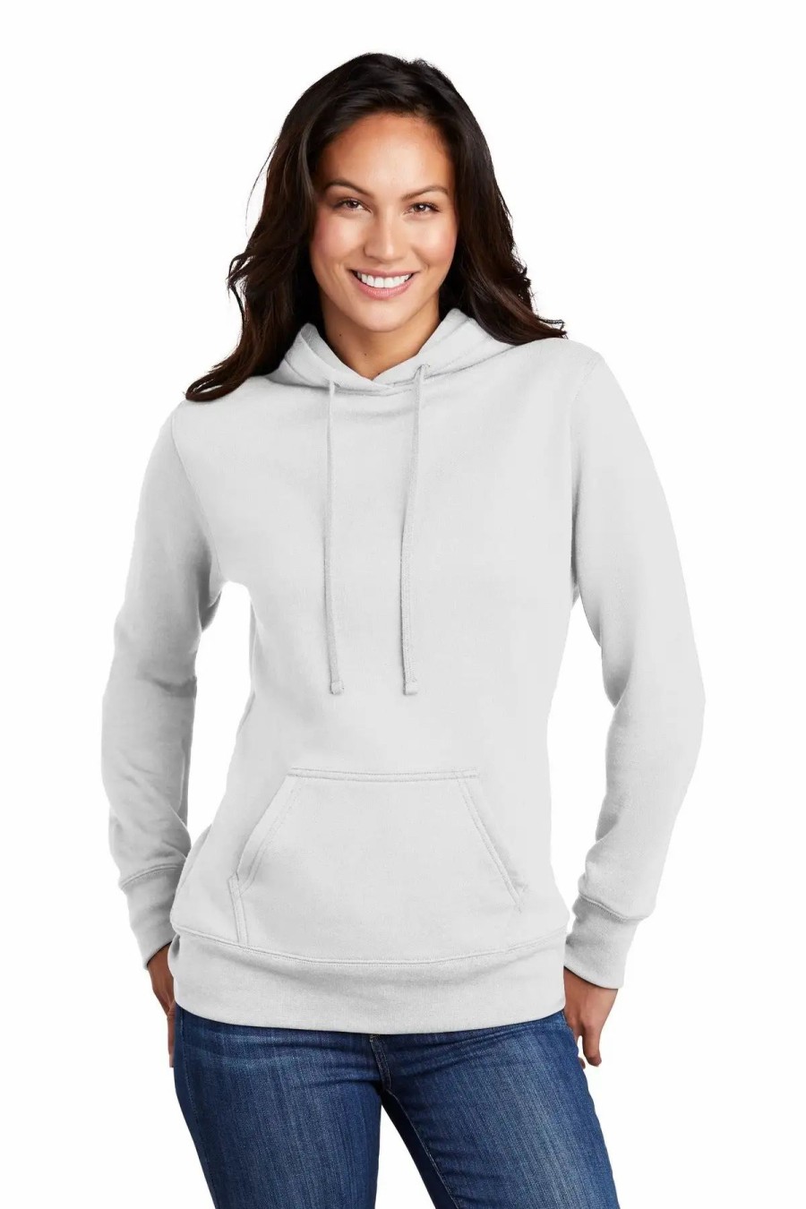 Sweatshirts & Fleece * Port & Company Women'S Core Fleece Pullover Hooded Sweatshirt Lpc78H