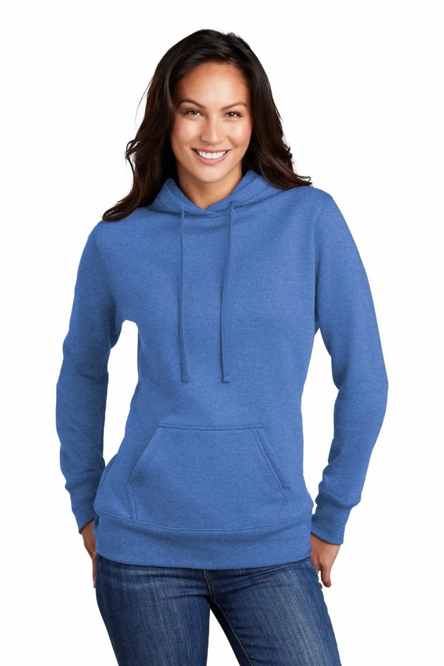 Sweatshirts & Fleece * Port & Company Women'S Core Fleece Pullover Hooded Sweatshirt Lpc78H