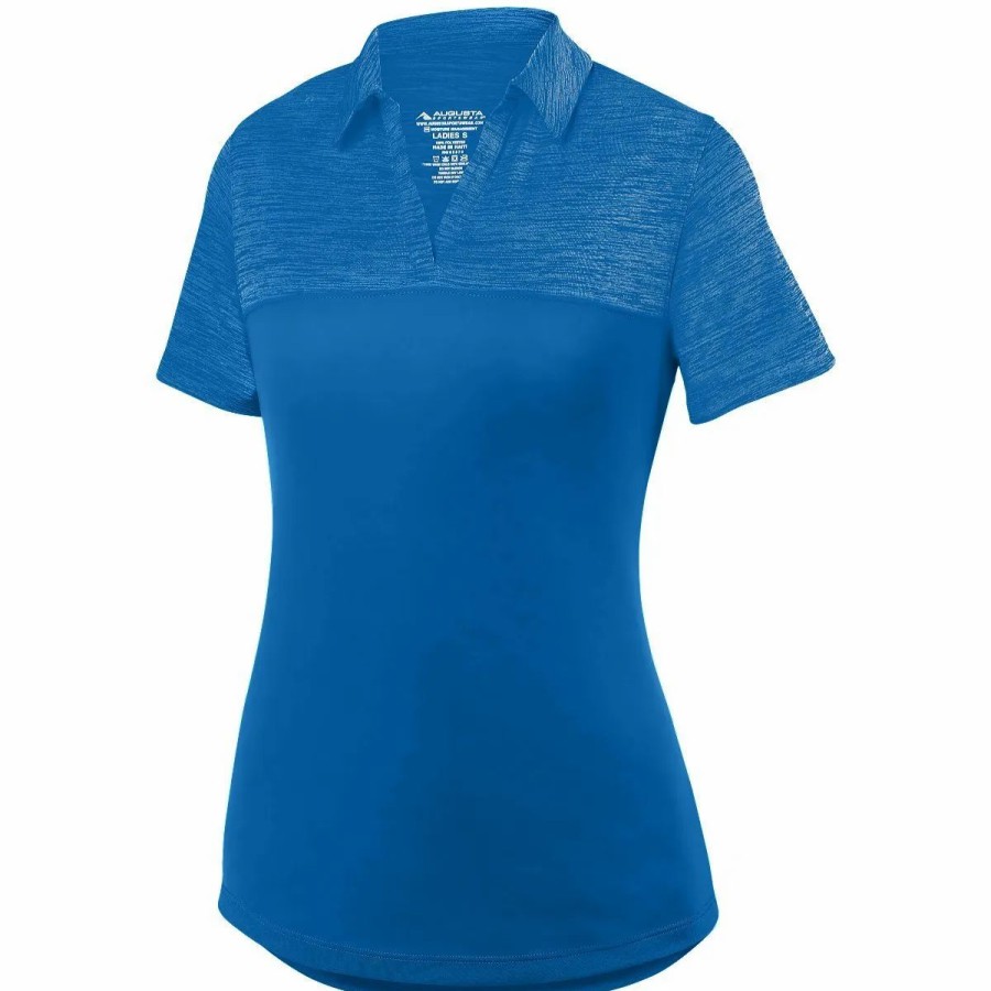 Shirts & Tops * Augusta Women'S Shadow Tonal Heather Polo