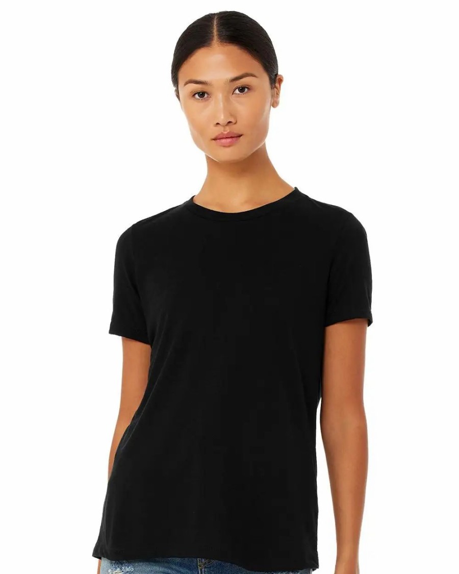 Shirts & Tops * Bella + Canvas Women'S Relaxed Fit Triblend Tee