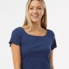 Shirts & Tops * Boxercraft Women'S Baby Rib T-Shirt